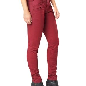 5.11 Tactical Women's Red Defender Flex Slim Pants 6L